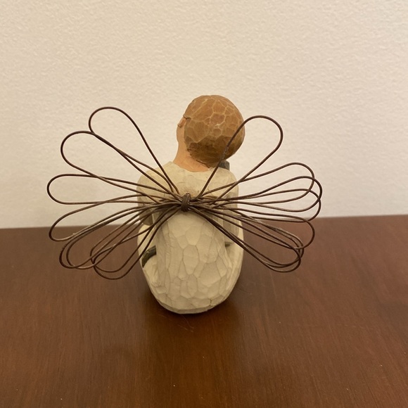 2001 Willow Tree Angel Boy with Puppy - Picture 2 of 4